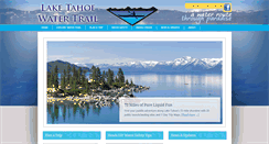 Desktop Screenshot of laketahoewatertrail.org